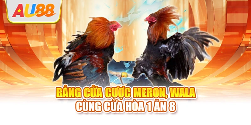 Bảng cửa cược Meron, Wala cùng cửa hòa 1 ăn 8
