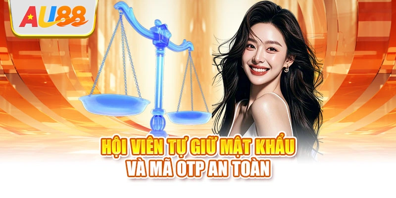 Hội viên tự giữ mật khẩu và mã OTP an toàn